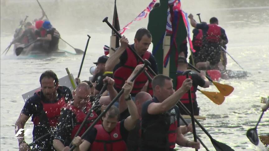 F1 back on the water – Montreal’s famous raft race revived