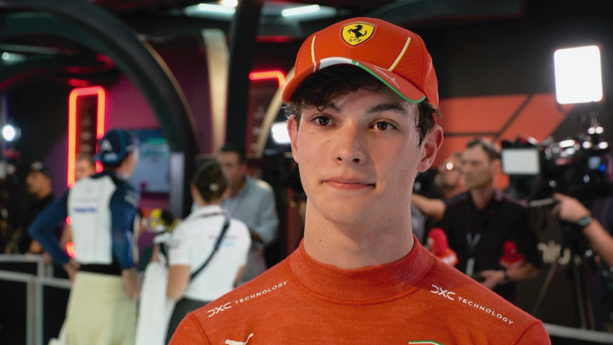 ‘It hurts’ – Ferrari super-sub Bearman on just missing out on Q3 on F1 debut