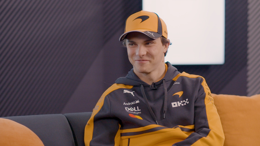 Exclusive interview with Oscar Piastri ahead of the 2026 season