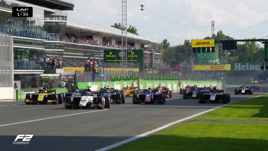 F2 2019 Round 10: Italy feature race highlights