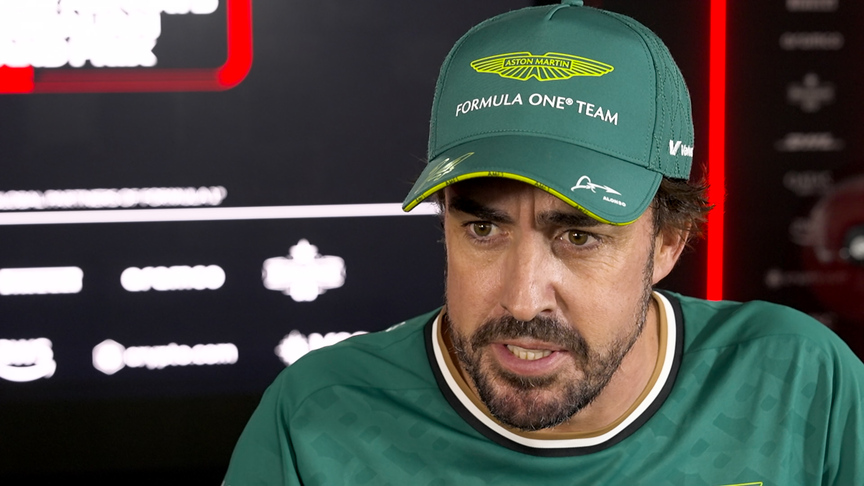 Alonso tight-lipped about Aston Martin’s floor experiments in Baku