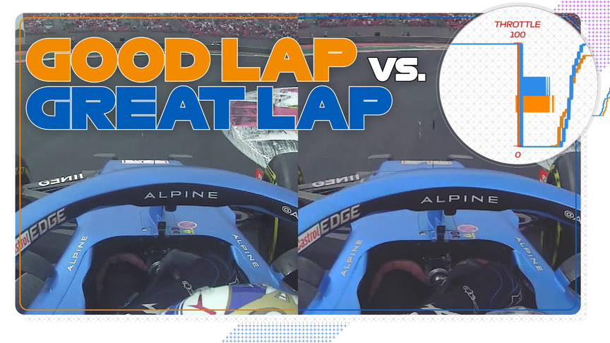 Good Lap vs. Great Lap - Ocon vs. Alonso in France | Workday
