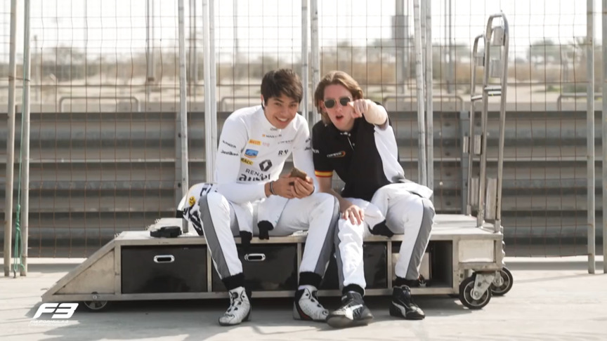 First look at the 2023 Formula 3 cars on track