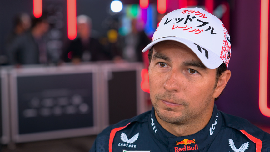 Perez confident he can challenge Verstappen for victory after grabbing front row grid slot