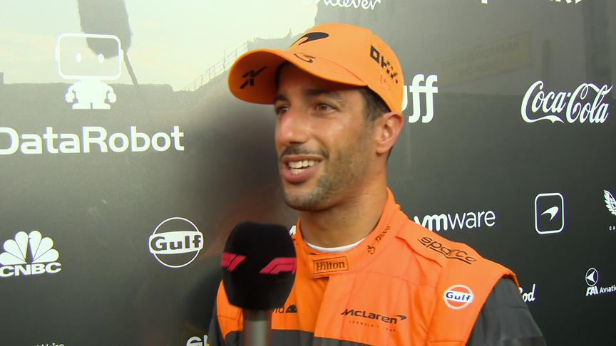 Daniel Ricciardo: 'Fine tuning needed - but it's a good day'