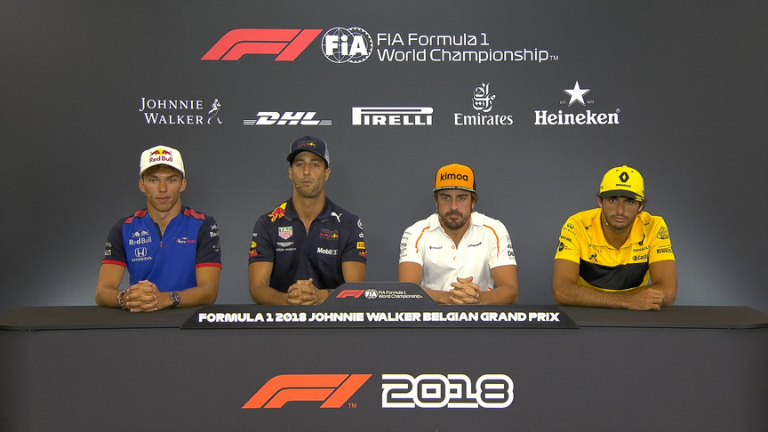 HIGHLIGHTS: FIA Thursday Press Conference - Belgium
