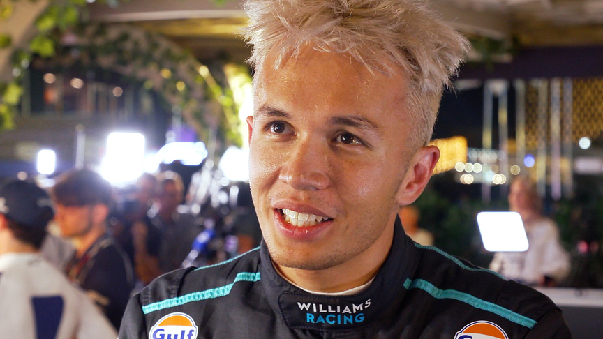 Alex Albon ‘confused’ after Q1 exit in Jeddah