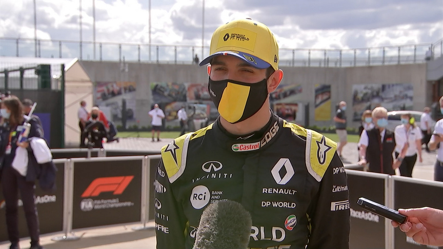 Overtaking Vettel at the British GP was 'quite something', says Esteban Ocon