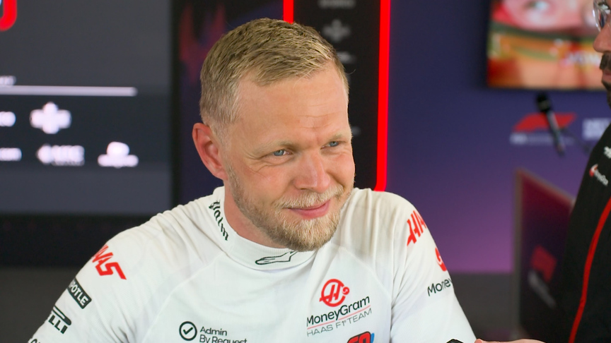 Magnussen satisfied with his day’s work despite going slowest in FP2