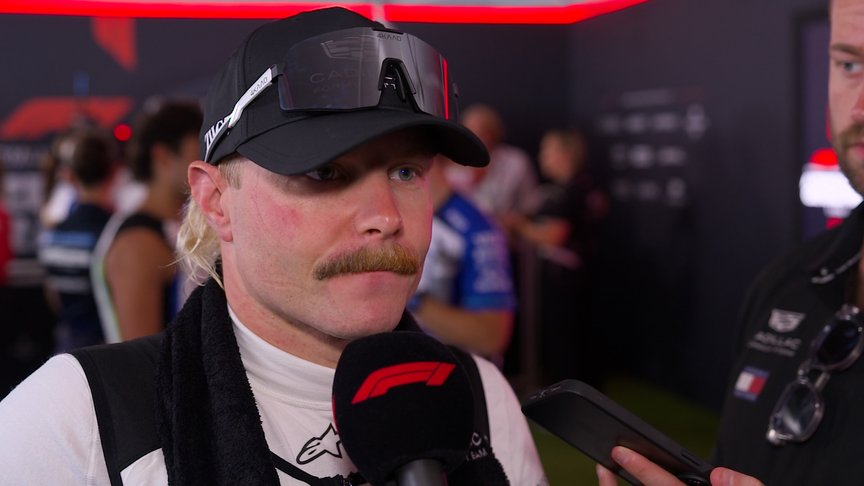 ‘It was quite strange’ – Bottas explains last lap crash in Baku