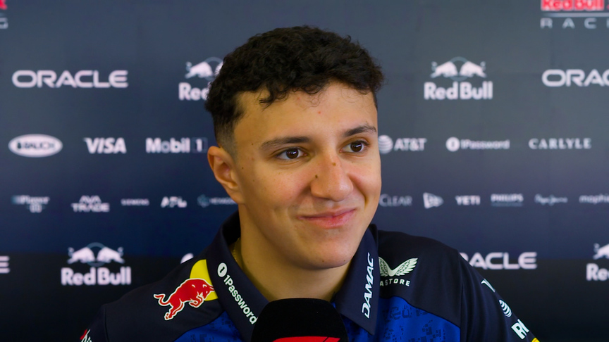 Hadjar: 'It's definitely exciting' ahead of 2026 season