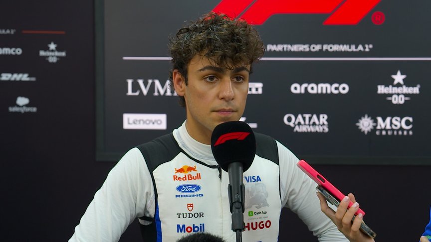 Lindblad 'confused' after spin behind Safety Car