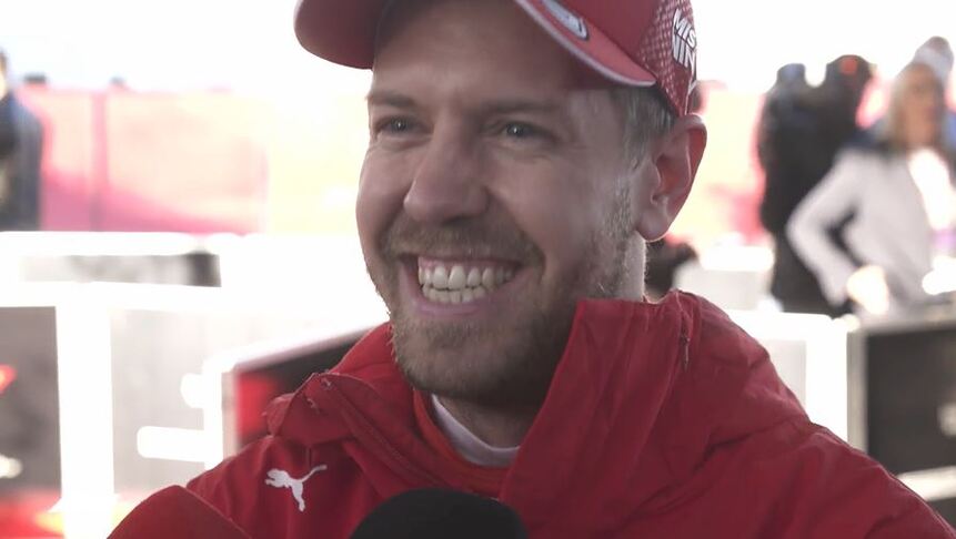 All smiles as F1 does 'International day of Happiness'