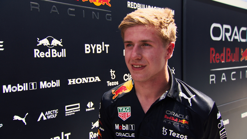 'Amazing experience' in FP1 for Red Bull junior driver Juri Vips 