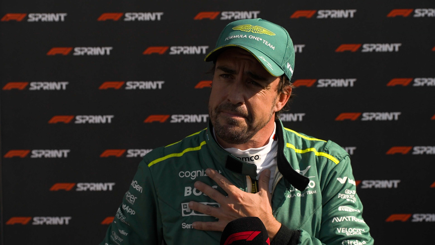 Alonso happy to ‘extract the maximum’ after taking P13 in Sprint Qualifying