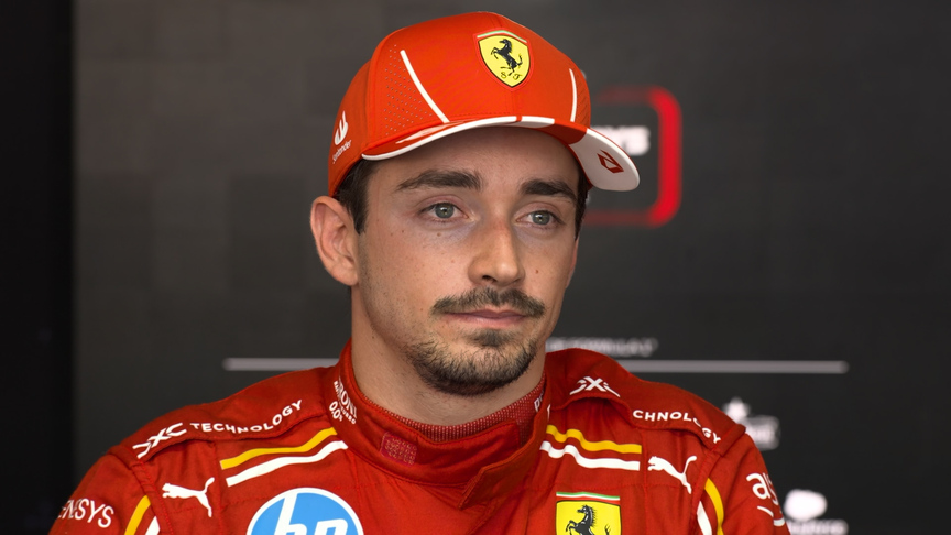 Leclerc talks us through his scrappy final lap as he hit the gravel twice