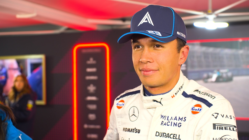 ‘It was over from the beginning’ – Albon explains his Q1 exit in Las Vegas