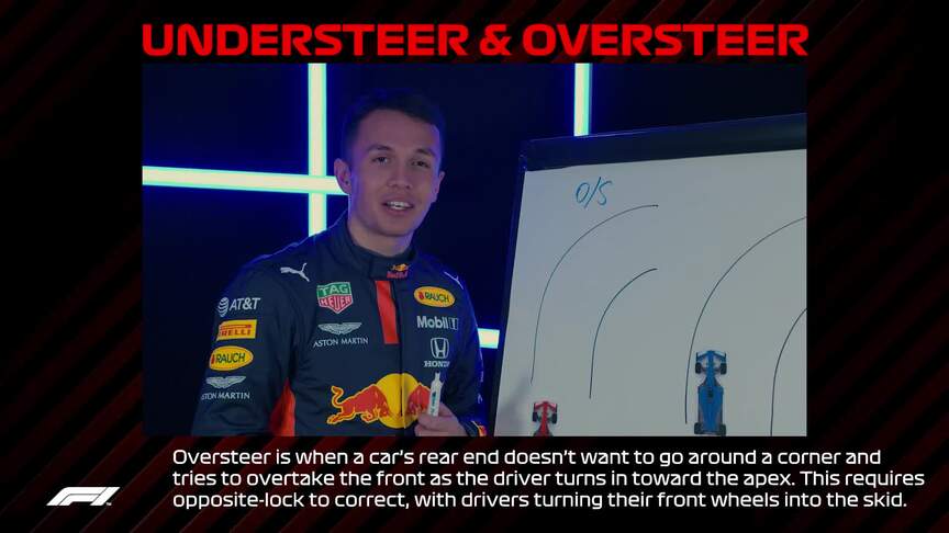 F1 Drivers Explain F1: Understeer & oversteer