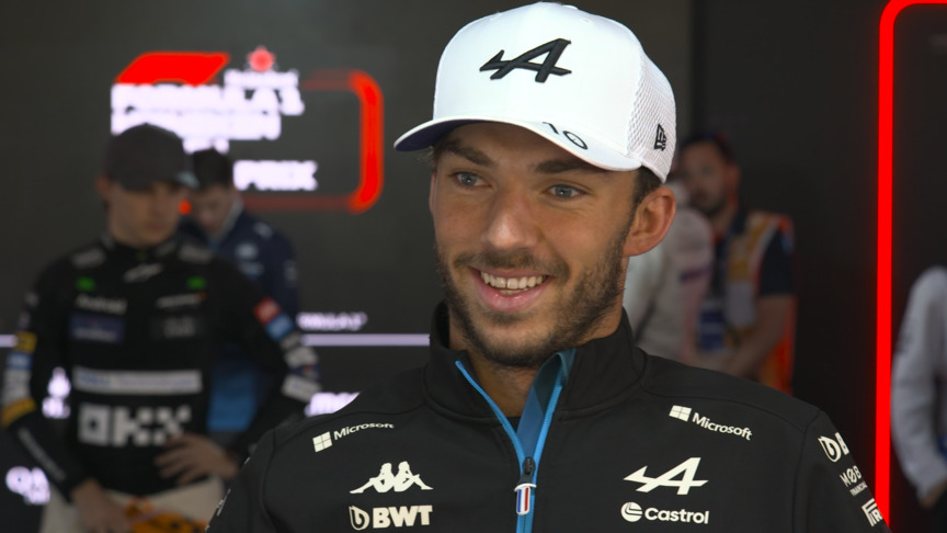 Gasly 'extremely happy' with Alpine's pace in season's best P9 finish