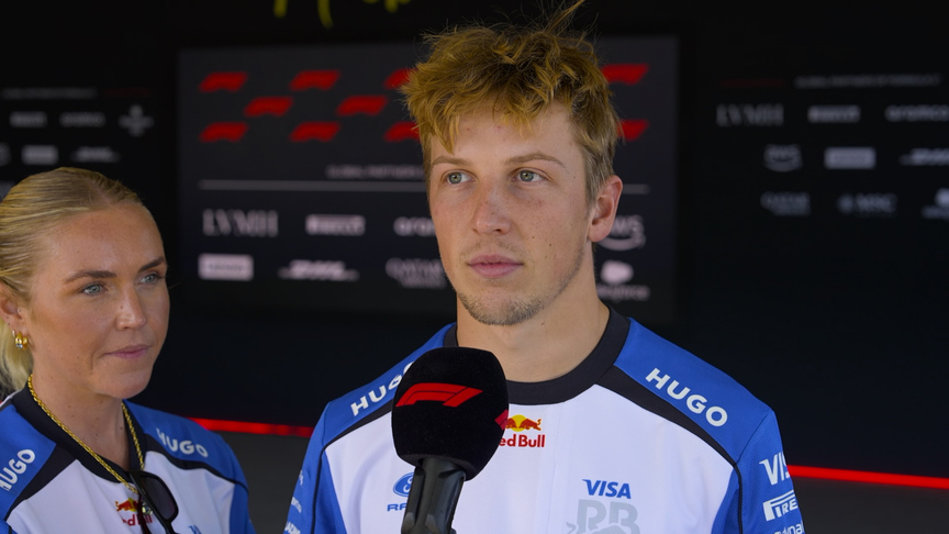 Lawson left happy with ‘a good start’ for Racing Bulls in Australia