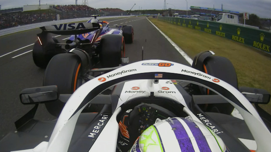 2024 Japanese GP FP1: Impatient Hulkenberg shown black and white flag in first practice