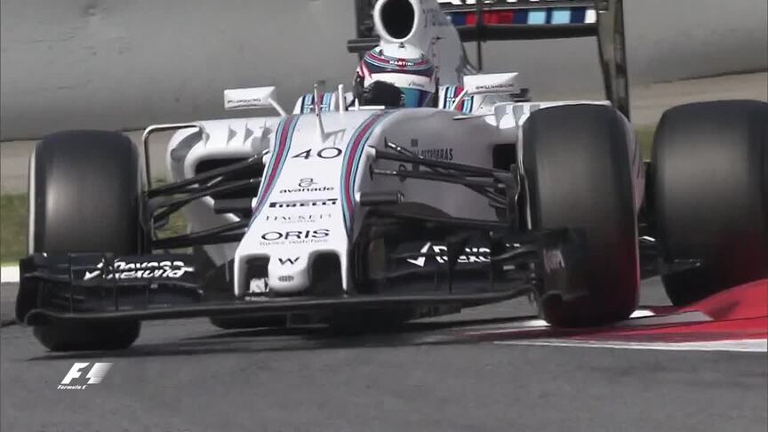 Alex Lynn delighted with testing in Barcelona