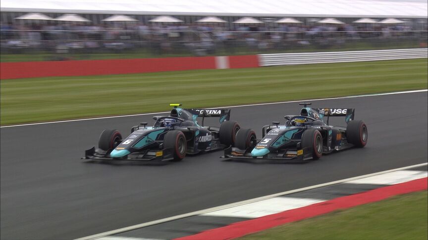 F2 2019 Round 7: Great Britain feature race highlights