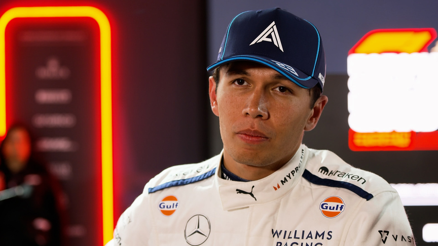 Alex Albon picks out rival car that’s ‘quicker than I would like’