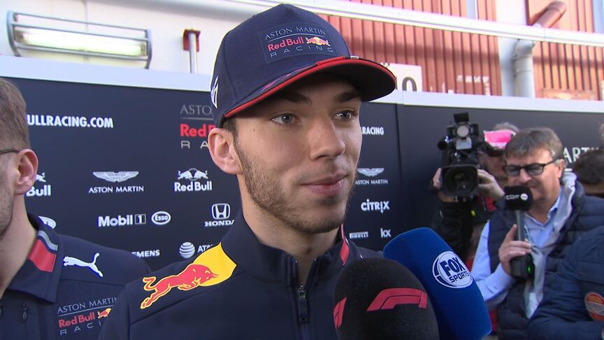 Pierre Gasly - Shaken but fine after testing crash