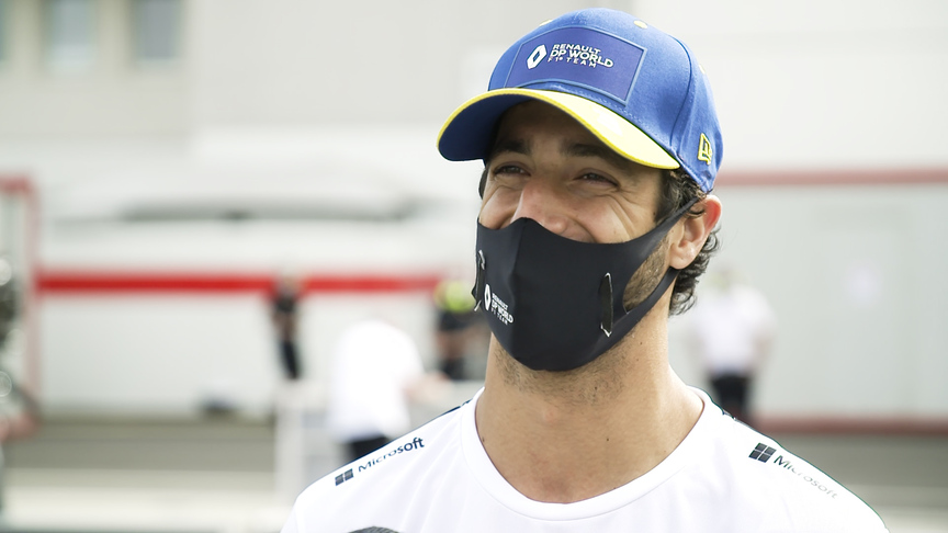 Daniel Ricciardo: 'I'm loving every bit' of the triple-header