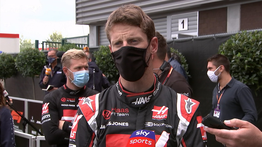 Romain Grosjean: In our fight with Ferrari, 'we did well'