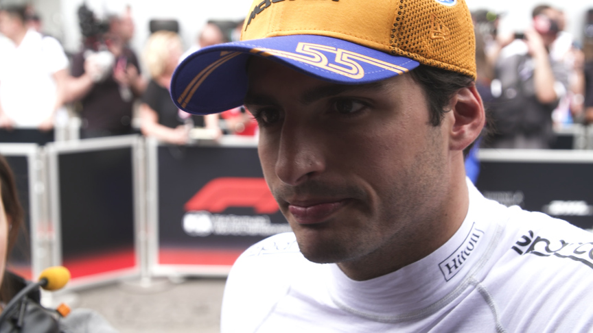 Carlos Sainz: We thought 'like a big team' today