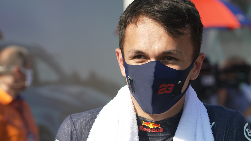 Alex Albon 'feeling good' after equaling career-best P4 qualifying position