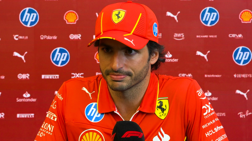 Sainz 'very proud' to have added another Ferrari victory before he leaves the team