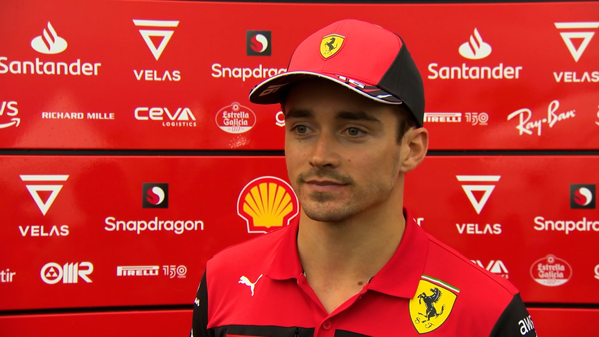 Charles Leclerc loves 'kerb riding' in Montreal