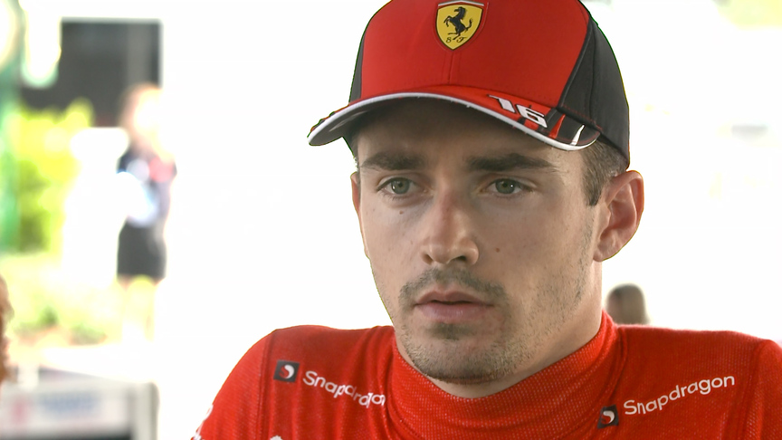 Charles Leclerc: Engine blowout in Azerbaijan GP 'more than frustrating'