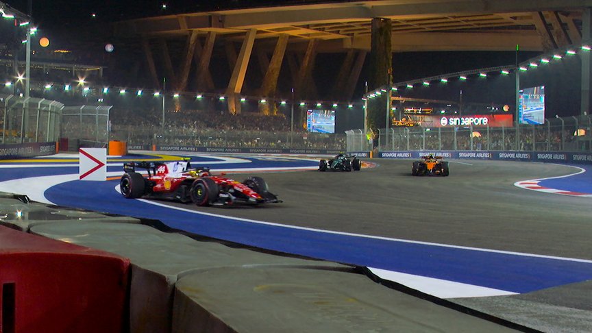 2026 Singapore Grand Prix: Antonelli takes advantage as Norris and Hamilton battle for P3