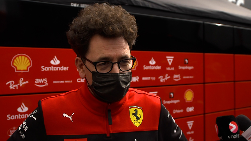 Mattia Binotto: 'Car behaving well overall'