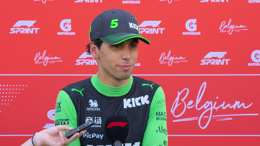 Bortoleto 'happy' after 'very solid' top 10 finish in Belgium Sprint Qualifying