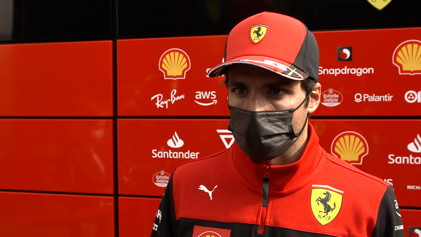 Carlos Sainz: 'Positive' about 'obvious differences' following behind