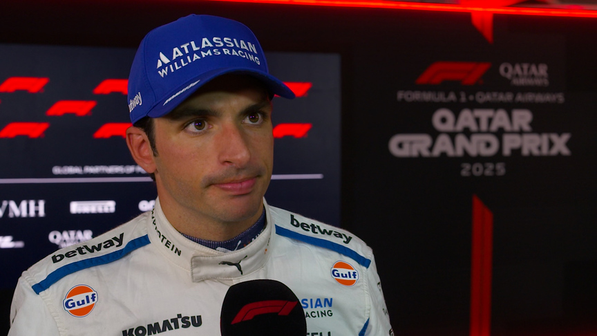 'P7 is a good place to be' - Sainz accepts Qatar qualifying lap was 'the limit of the car'