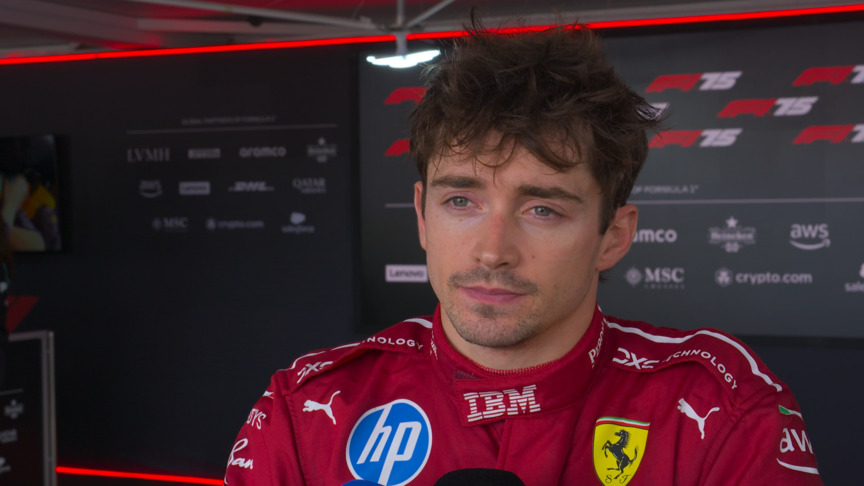 Leclerc explains 'issue with chassis' was reason for lack of pace during race