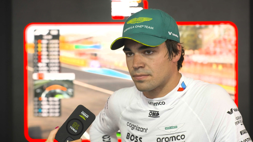 Lance Stroll on the 'back foot' after Q1 exit in Monza.
