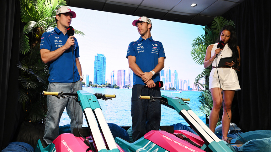 Fan Forum: Ferrari, Red Bull, Cadillac, Alpine & Aston Martin take part in the Miami Fan Forum