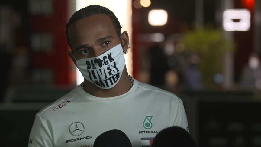 Lewis Hamilton 'happy to have a different weekend for once'