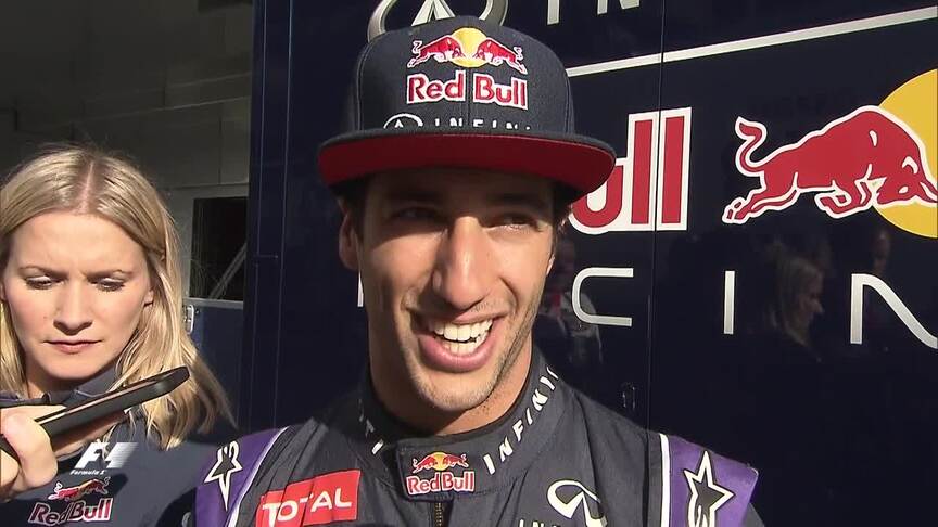 Daniel Ricciardo explains his breakdown in the Austrian test