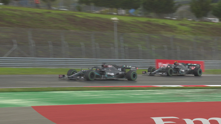 2020 Turkish Grand Prix: Hamilton laps team mate Bottas in Turkey