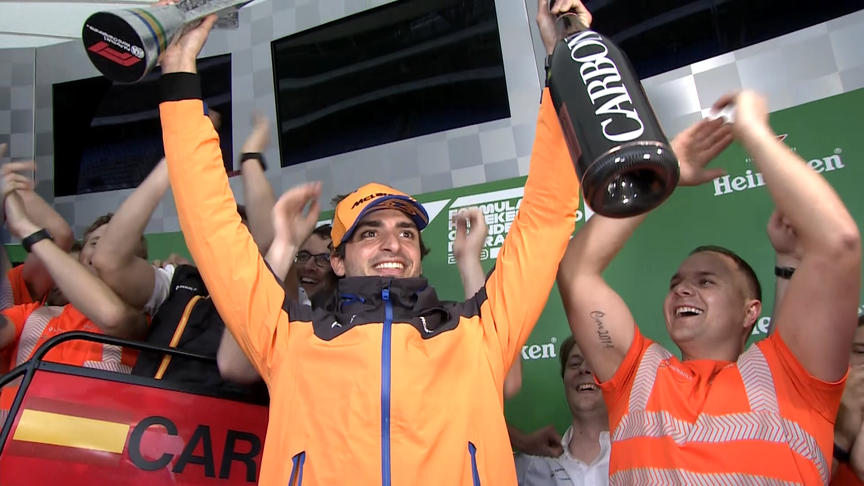 Carlos Sainz to Ferrari: His Top 5 F1 Races