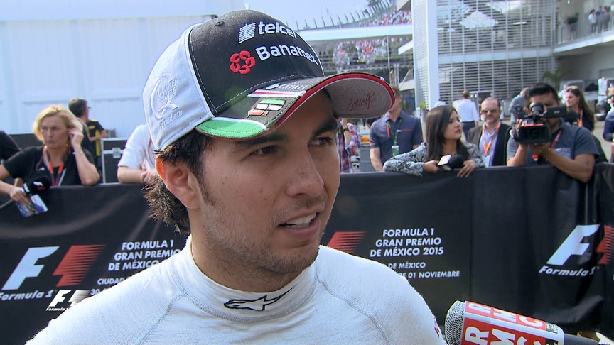 Post-race interviews - Mexico