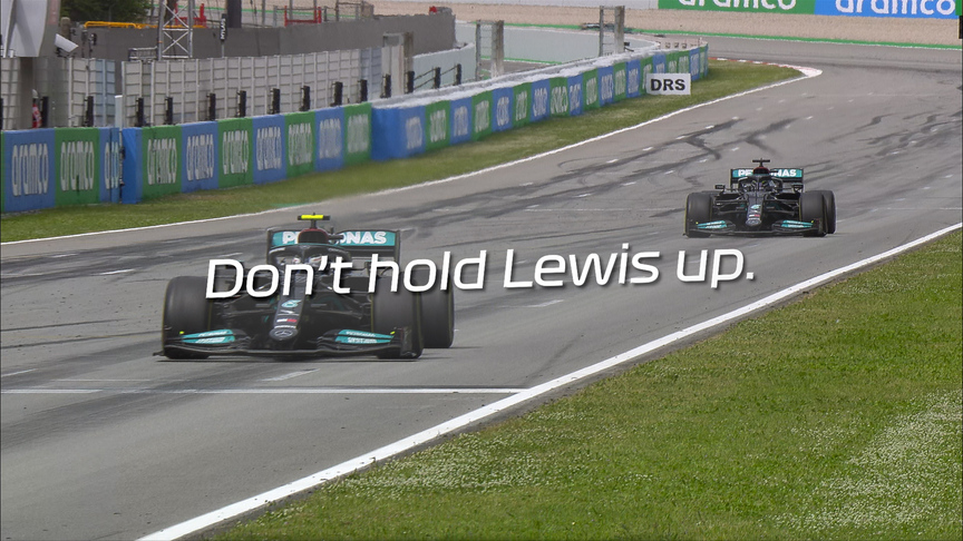 2021 Spanish Grand Prix: Bottas resists team orders to force Hamilton overtake 